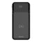 Savio BA-09 - Powerbank - Lithium-Polymeer (LiPo) 37 mAh - Draadloos opladen - Zwart