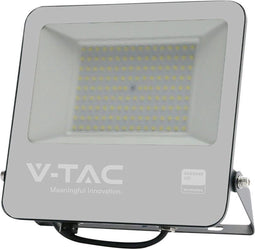 V-TAC VT-44104-B LED Schijnwerpers - Samsung - IP65 - Zwarte behuizing - 1 Meter Draad - 100 Watt - 8700 Lumen - 6500K - 5 Jaar