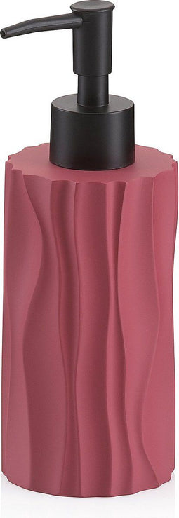 Kela Merida - Zeepdispenser 0.2 L - Hoogwaardig polyresin - Frambozen Rood