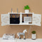 MNBVH - Enkele Wandplank voor Router - Milieuvriendelijk ABS - 48 x 11,5 x 24 cm