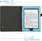 iMoshion Ereader Cover / Hoesje Geschikt voor Amazon Kindle Paperwhite 4 - iMoshion Vegan Leather Bookcase - Lichtblauw