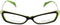 Ladies'Spectacle frame Alexander McQueen AMQ-4163-R2I Golden Green Violet