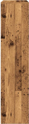 vidaXL - Kamerscherm - / - boekenkast - 3-laags - 123x29x123 - cm - hout - oud - hout