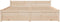 vidaXL - Bedframe - massief - hout - 140x190 - cm