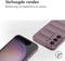 imoshion Hoesje - Geschikt voor Samsung Galaxy S23 FE - EasyGrip Backcover - Paars