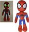 Disney - Spiderman - Spidey met Glow in the Dark Eyes - 25cm - Alle leeftijden - Knuffel