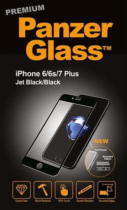 PanzerGlass PREMIUM Apple iPhone 6/6s/7/8 Plus - Jet Black