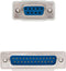 Nanocable 10.14.0802 seriële kabel Beige 1,8 m DB25 DB9