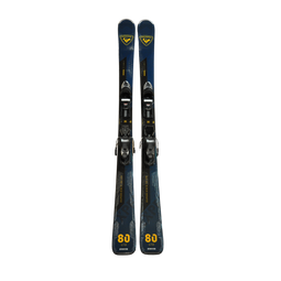 Rossignol Experience 80 Carbon LTD - All Mountain Ski's - Inclusief Look Express 11 GW B83 bindingen - Blauw/Zwart 166 cm