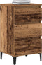 vidaXL - Nachtkastje - Oud - Hout - 40x35x70 - cm - Engineered - Hout