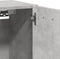 vidaXL - Badkamerwandkast - 30x30x80 - cm - bewerkt - hout - betongrijs