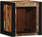 vidaXL - Nachtkastje - 40x35x40 - cm - massief - gerecycled - hout - meerkleurig