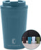 Castagnola Thermosbeker - Koffiebeker To Go - 380 ML - Blauw