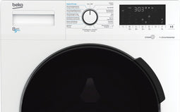 Beko HTV8716XWST - Was-droogcombinatie - SteamCure™ - AquaWave® - Wit