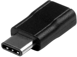 Startech.com USB-C naar Micro-USB adapter - M/F - USB 2.0 - Zwart