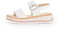 Gabor Dames Sandalen - Platte sandalen - Kleine beschadiging - Wit
