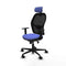 Jorquera Piqueras y Crespo 1D036N2 - Bureaustoel met hoofdsteun - Verstelbare hoogte - Licht Blauw