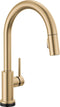 Delta Faucet Trinsic 9159-CZ-DST - Keukenkraan - Neerklapbare sproeier - Champagnebrons