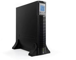 Green Cell UPS RTII 1000VA - UPS - 900W 6 AC-uitgangen - Zwart