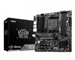 MSI B550M PRO-VDH - Moederbord Micro-ATX - AMD B550 - 4x DDR4 - 128GB maximum geheugen