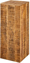 SVJ Zuil Rechthoekig - 27 x 27 x 75 cm - Hout - Bruin