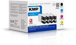 KMP E220VX - Inktcartridges - Zwart 45 ml en kleur 20 ml - Epson (3 stuks)