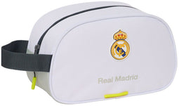 Safta Real Madrid Toilettas - 26 x 15 x 12 cm - Polyester - Wit