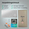 Mirlux Badkamerspiegel - Rechthoekige Wandspiegel - LED Verlichting Anti Condens Verwarming 160x80CM