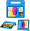 imoshion Tablet Hoes Kinderen - Geschikt voor iPad 11 (2025) 11 inch / 10e generatie (2022) 10.9 inch - Kidsproof Backcover met handvat - Blauw