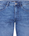 Petrol Industries - Heren Jackson Stretch Denim Short Sailfish - Blauw - Maat L