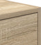vidaXL - TV-kast - Sonoma - Eiken - 100x31x25,5 - cm - Bewerkt - Hout