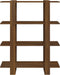 vidaXL - Boekenkast/kamerscherm - 100x30x123,5 - cm - bruin - eikenkleur