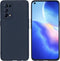 iMoshion Hoesje Geschikt voor Oppo Find X3 Lite Hoesje Siliconen - iMoshion Color Backcover - Donkerblauw