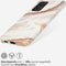 Selencia Aurora Fashion Backcover geschikt voor de Samsung Galaxy A53 - Duurzaam hoesje - 100% gerecycled - Wit Marmer