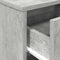 vidaXL - Nachtkastjes - 2 - st - met - lade - 40x34x50 - cm - betongrijs