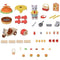 Cateringspel - SYLVANIAN FAMILIES - Hamburgerkraam - Papa Latte Kat en Scooter