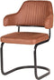 LABEL51 Otta Eetkamerstoel - Bruin - Microfiber