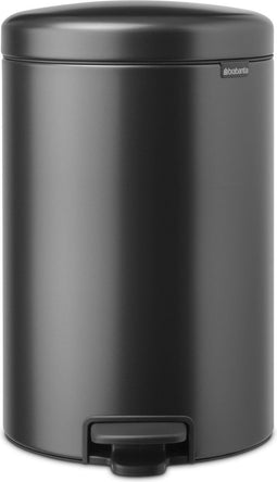 Brabantia NewIcon Prullenbak - 20 liter - Geurdicht - Confident Grey