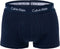 Calvin Klein - 3-pack Low Rise Trunk Boxershorts - Aansluitende pasvorm - Zwart Blauw (3-pack)