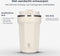 Castagnola Thermosbeker - Koffiebeker To Go - Dubbelwandig - 380 ML - RVS - Offwhite - Octagon