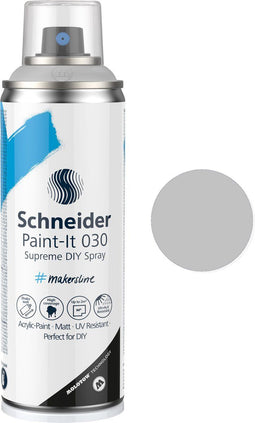 Schneider spuitbus verf - Paint-it 030 - DIY spuitverf - acrylverf - 200ml - universele primer - S-ML03050480