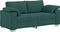 vidaXL - Ligzetel - Sofa - Donkergroen - 140 - cm - Stof