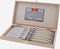 Jean Dubost Laguiole Steakmessen Koffer - 6 Stuks - Rvs - Ivoor