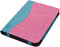 Jeans Sleepcover Geschikt voor Tolino Shine 4 Hoes Roze / Turquoise