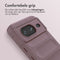 imoshion Hoesje - Geschikt voor Google Pixel 8 - EasyGrip Backcover - Paars