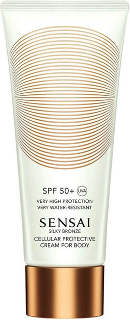 Lichaamscrème Sensai Silky Bronze Spf 50+ (150 ml)