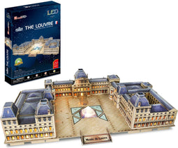 Cubic Fun 3D Puzzel The Louvre LED