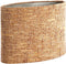 Light&living Kap ovaal recht smal 45-21-32 cm OSIRE terra-bruin