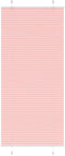 vidaXL - Plissé - rolgordijn - 95x200 - cm - stofbreedte - 94,4 - cm - polyester - roze
