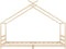 vidaXL - Kinderbedframe - massief - grenenhout - 90x200 - cm